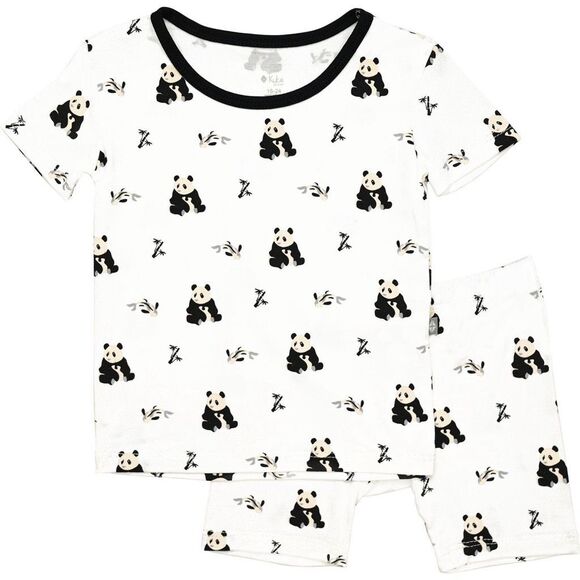 Kyte Baby Other - Kyte Baby Short Sleeve Toddler Pajama Set, Black and White Zen